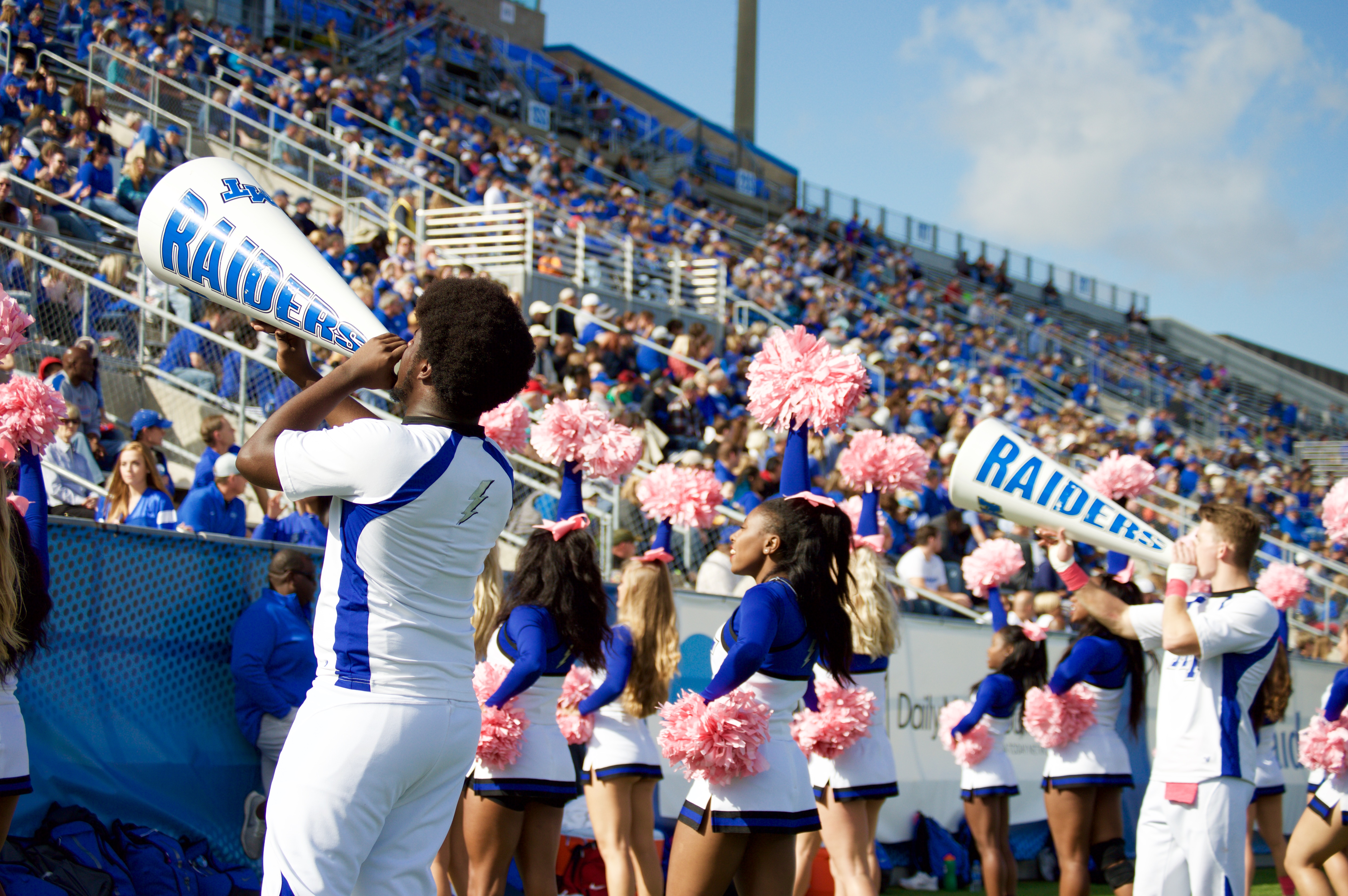 Football game at Middle Tennessee State University in Murfreesboro, TN