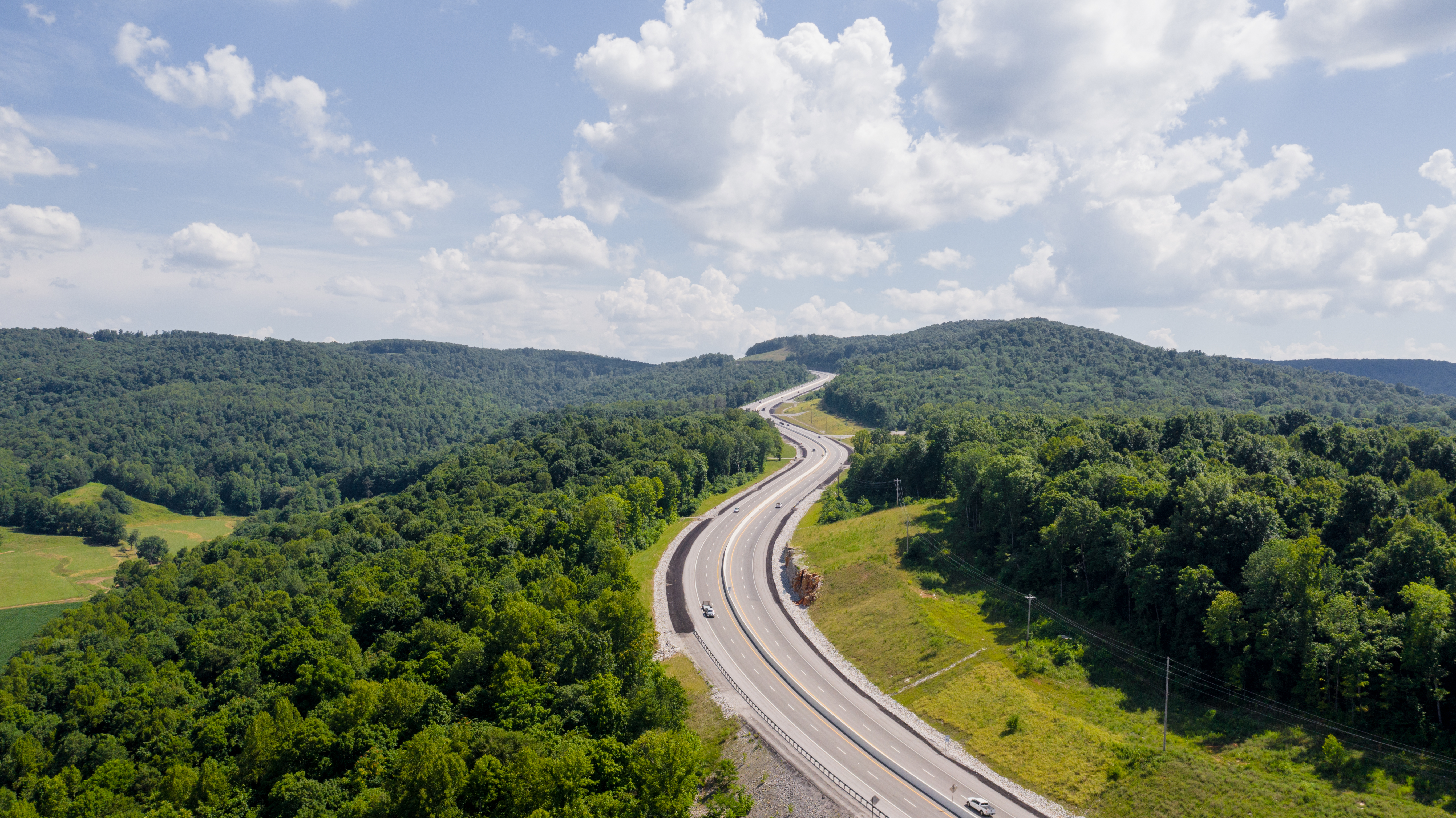 Road trip in rural Tennessee