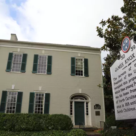 Tour the home of the 11th  U.S. President James K. Polk