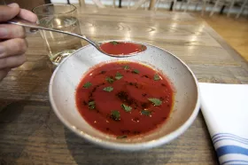 JC Holdway gazpacho soup in Knoxville, TN