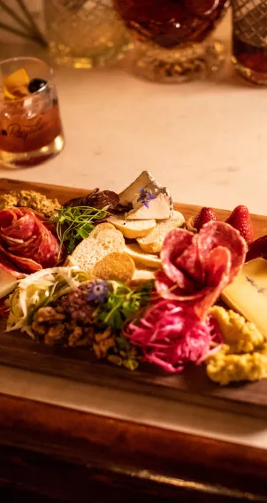 Charcuterie board from Oliver Royale in Knoxville, TN