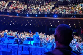 Backstage tour at the Grand Ole Opry in Nashville