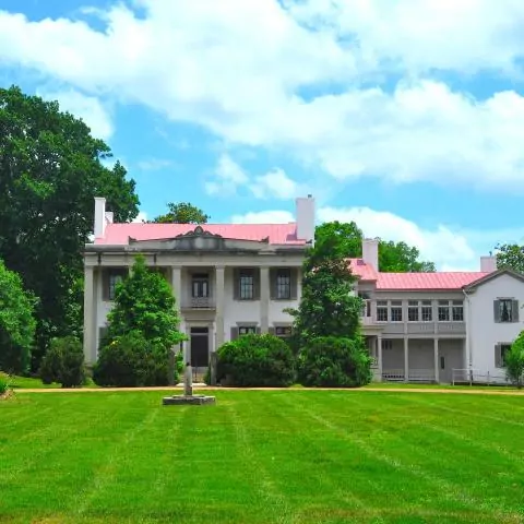 1853 Greek Revival Mansion at Belle Meade