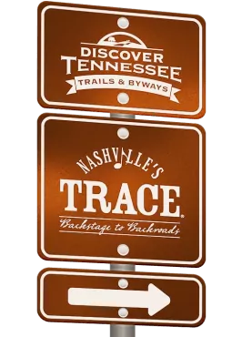 Nashville's Trace Trail sign graphic.