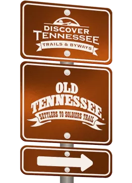 Old Tennessee Trail sign graphic.