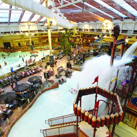 Wilderness at the Smokies Wild Waterdome indoor waterpark.